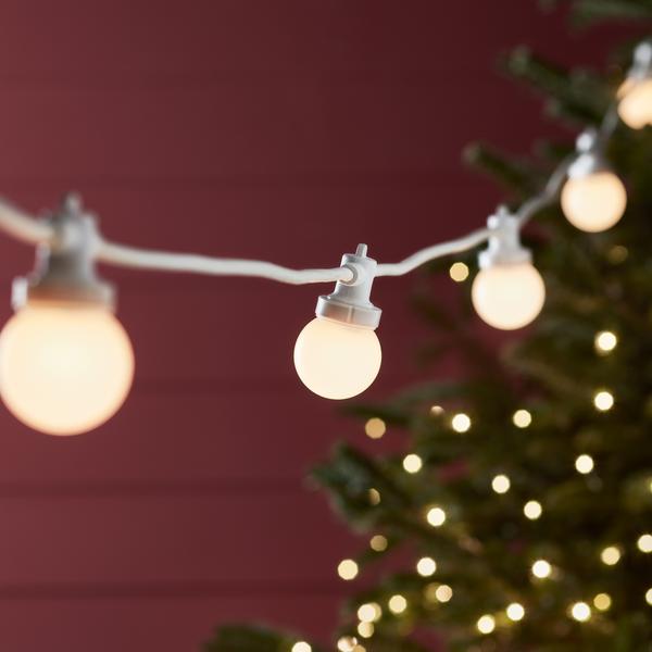Pro Connect Party Light – 10 Warm White Bulbs, 5m Cable