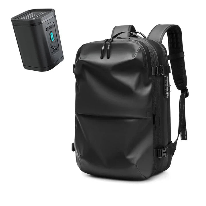 Packlite Slim – Waterproof compression backpack with USB connection for hand luggage | Kalsten