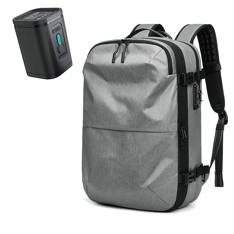 Packlite Slim – Waterproof compression backpack with USB connection for hand luggage | Kalsten