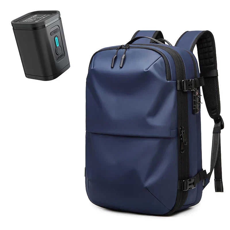 Packlite Slim – Waterproof compression backpack with USB connection for hand luggage | Kalsten