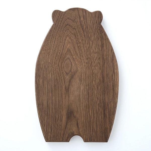 Papa Baby Mama Bear Wooden Serving Plate Cutting Board | Kalsten