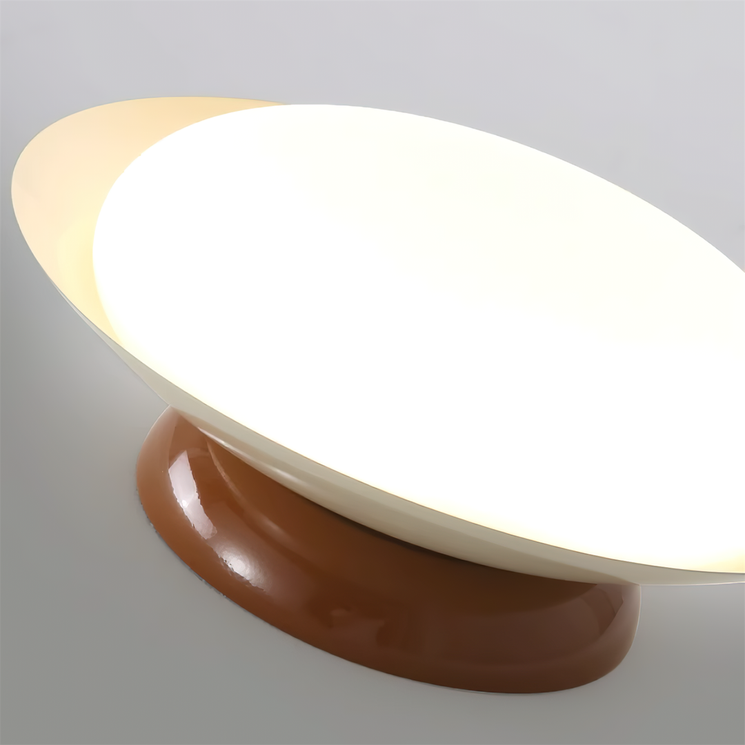 Ceiling Light Metal Dome 9.8 in LED Green Brown Bathroom Kitchen Flush Mount Fixture | Kalsten