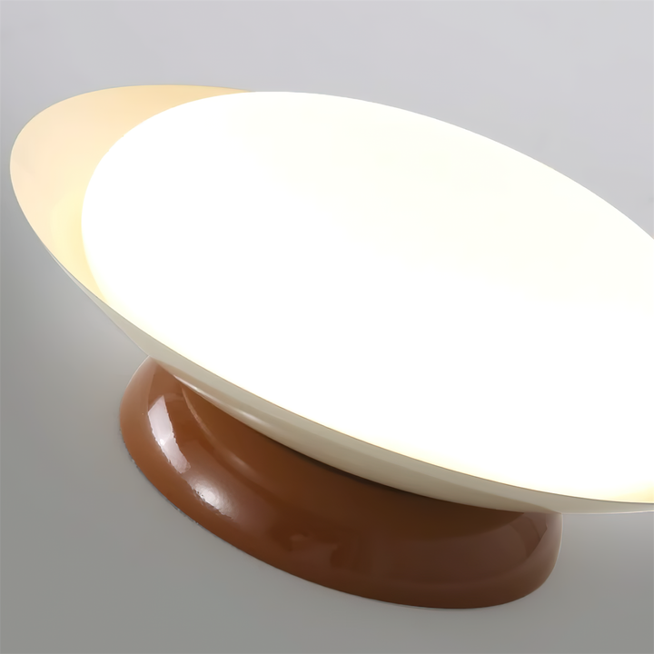Ceiling Light Metal Dome 9.8 in LED Green Brown Bathroom Kitchen Flush Mount Fixture | Kalsten