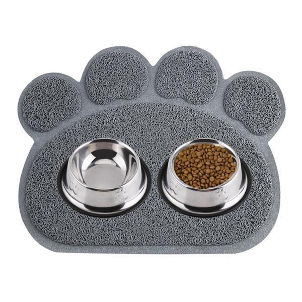 Paw Print Pet Feeding Litter Mat | Kalsten