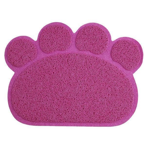 Paw Print Pet Feeding Litter Mat | Kalsten
