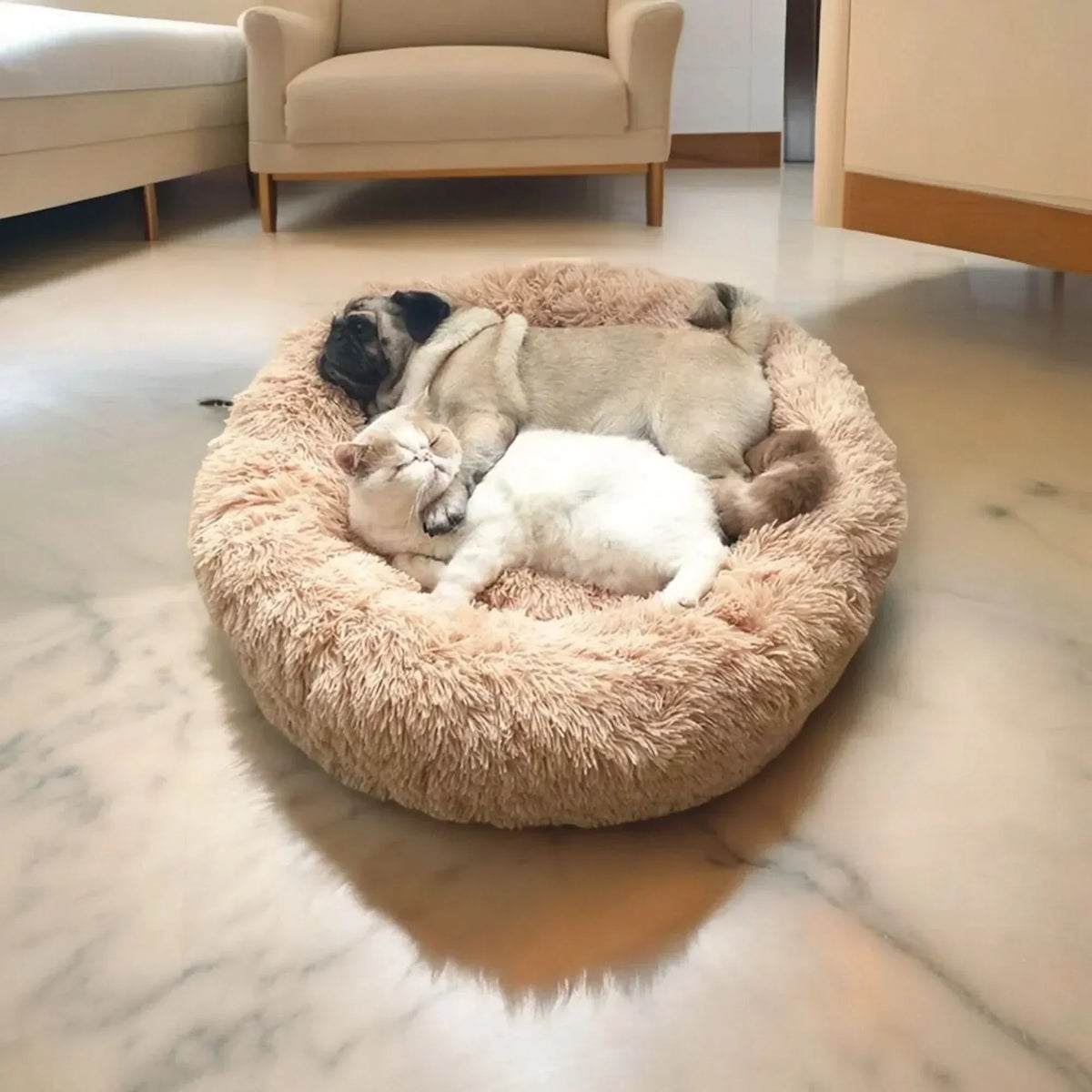 Skanto | RelaxPaw Comfort Bed – Super Soft & Calming for Your Beloved