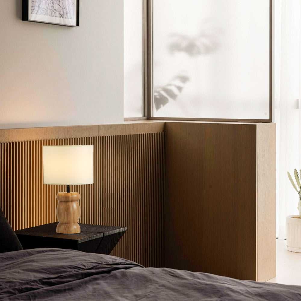 Pebble Wood Table Lamp | Kalsten