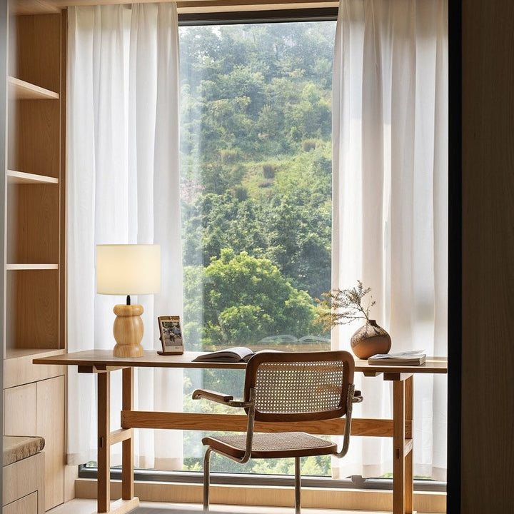 Pebble Wood Table Lamp | Kalsten