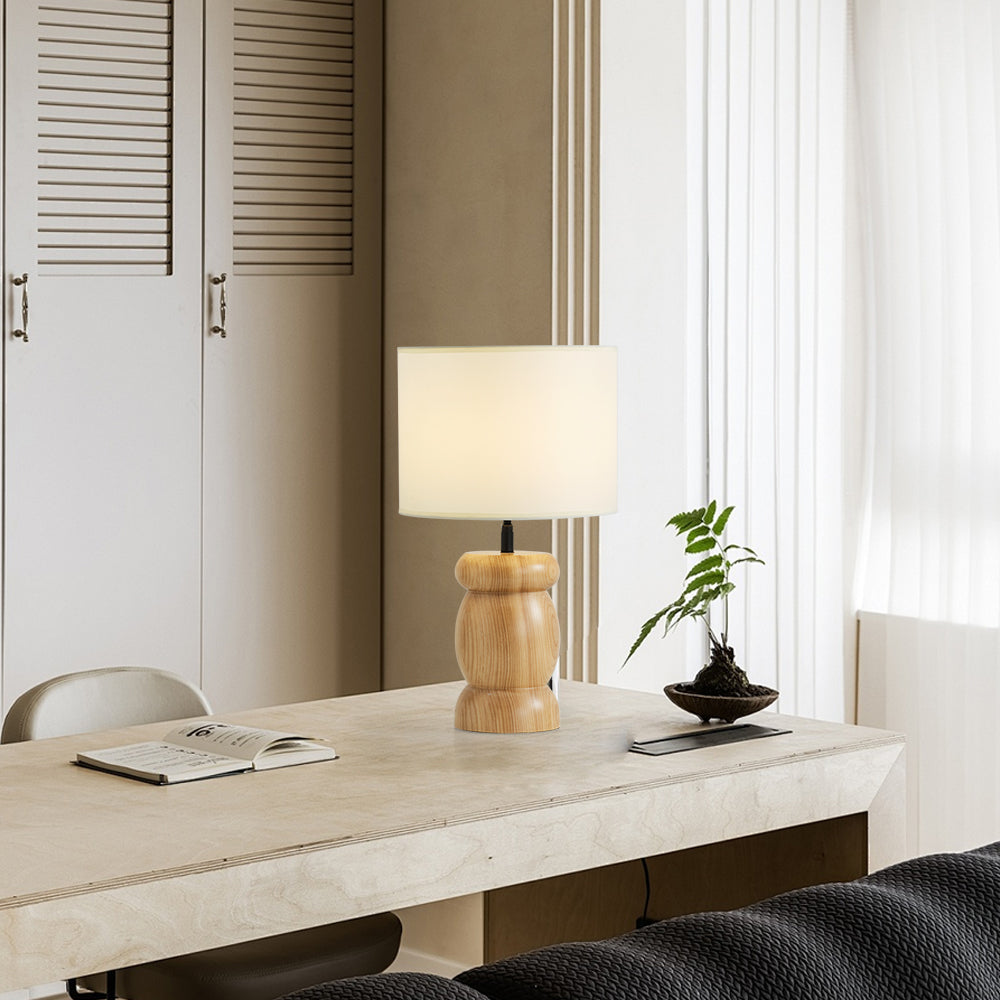 Pebble Wood Table Lamp | Kalsten