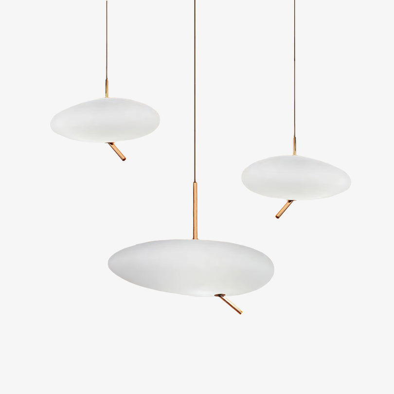 Modern Glass Pebbles Pendant Light | Kalsten
