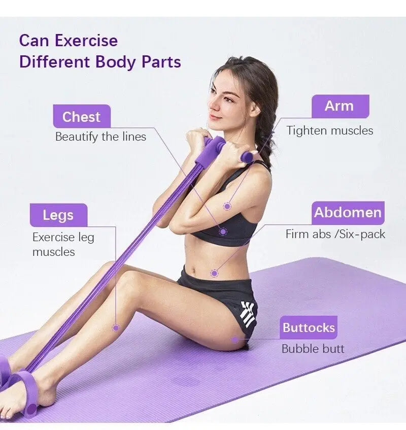 Kalsten | Pedal-Fitness band with ankle pull – Full body training anytime & anywhere