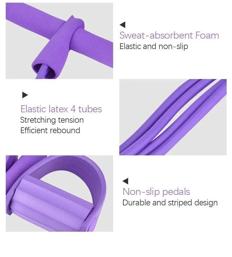Kalsten | Pedal-Fitness band with ankle pull – Full body training anytime & anywhere