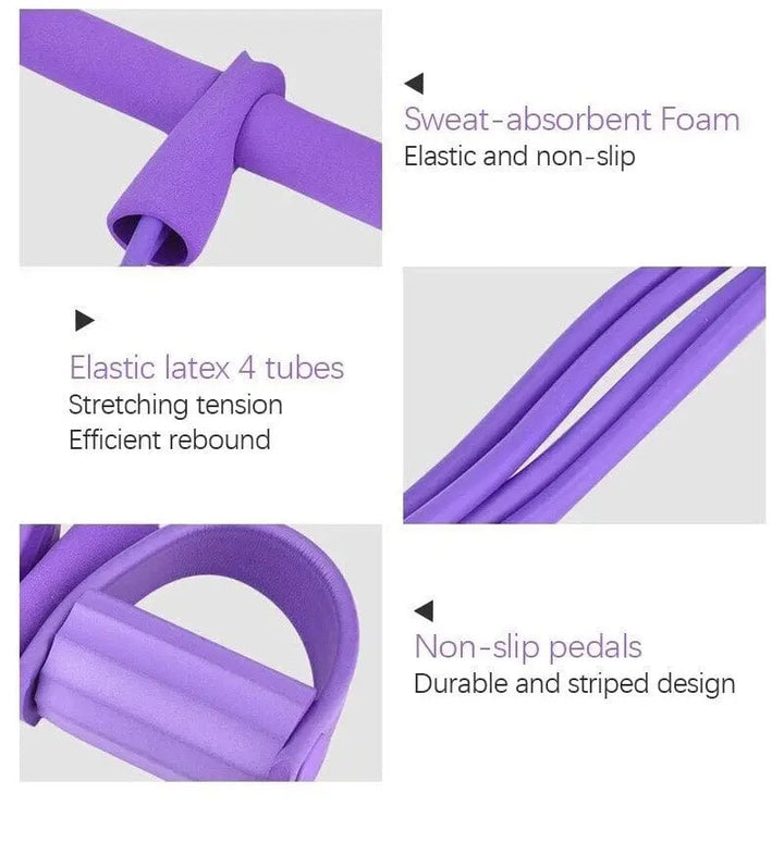 Kalsten | Pedal-Fitness band with ankle pull – Full body training anytime & anywhere
