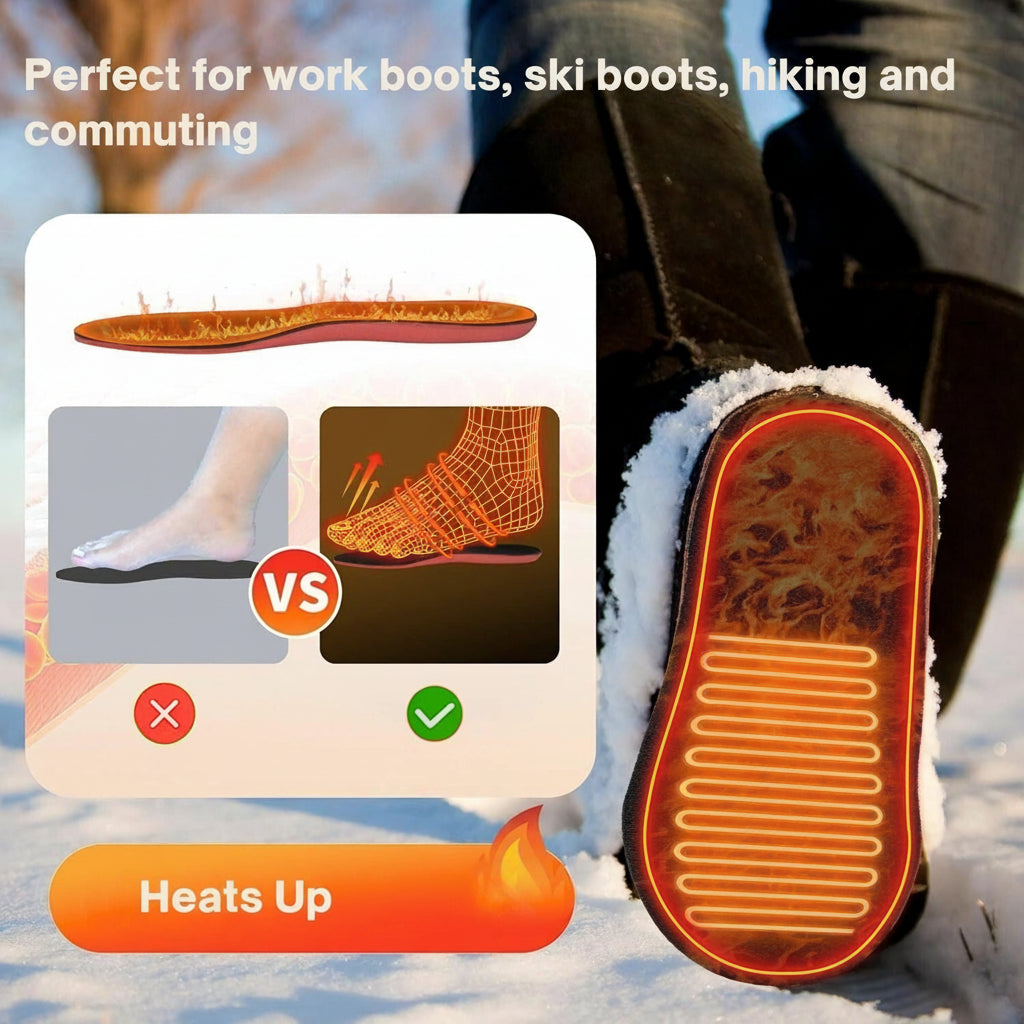 Rechargeable Heated Insoles