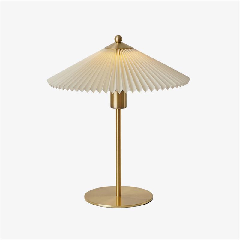 Perla Pleated Table Lamp | Kalsten