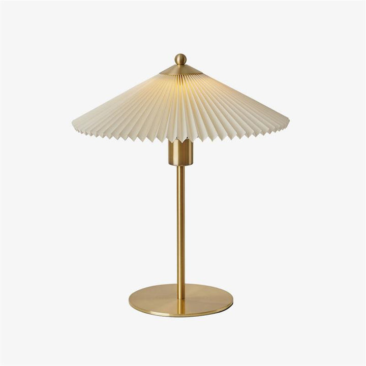 Perla Pleated Table Lamp | Kalsten