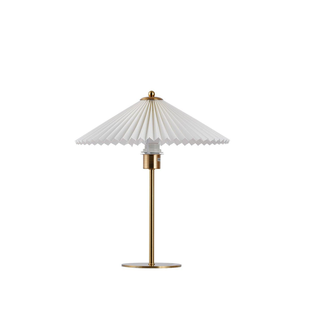 Perla Pleated Table Lamp | Kalsten