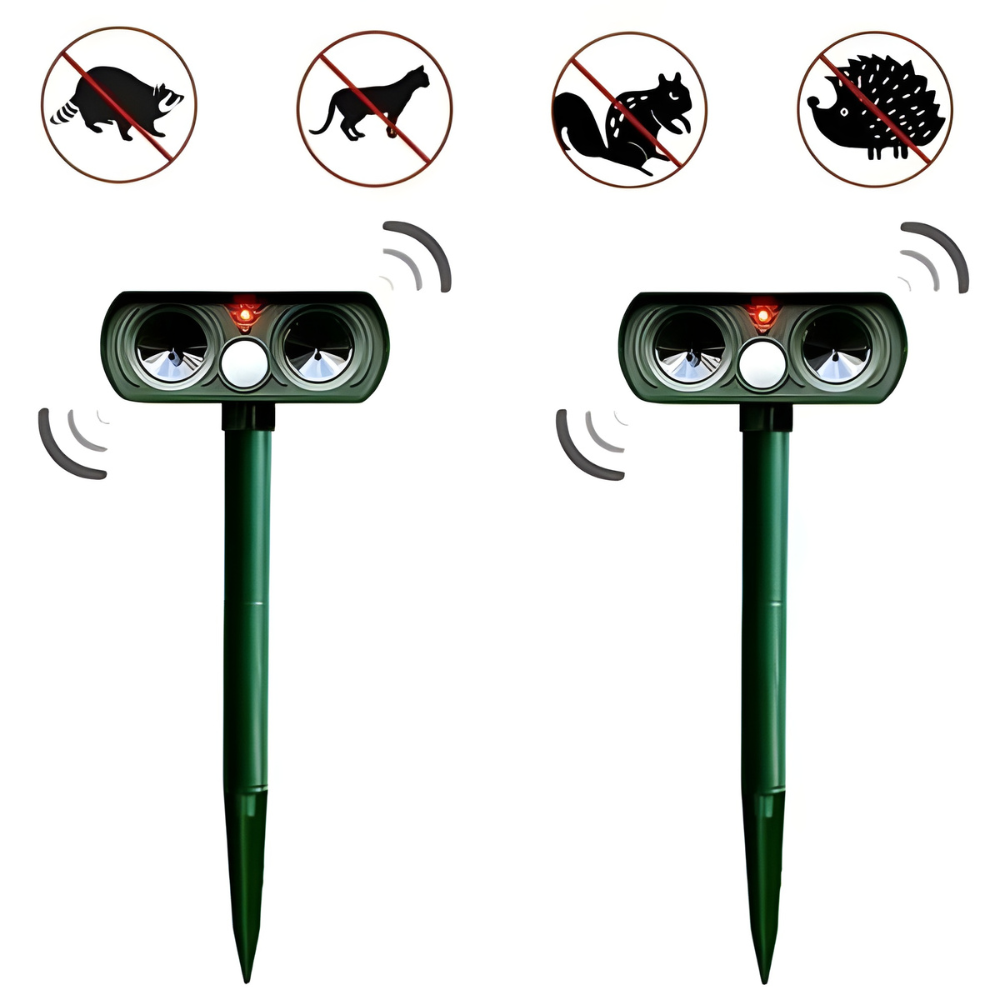 Kalsten | Solar Ultrasonic Outdoor Pest Repeller Motion Activated