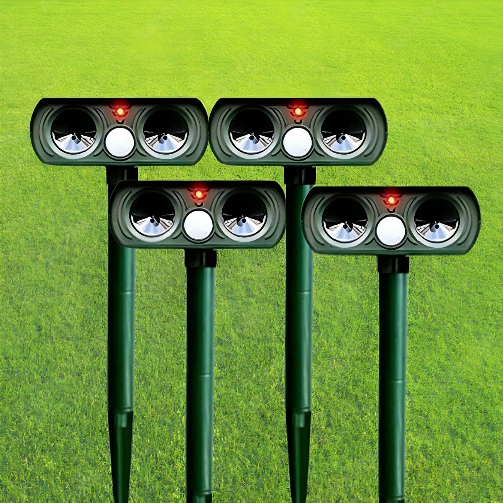 Kalsten | Solar Ultrasonic Outdoor Pest Repeller Motion Activated