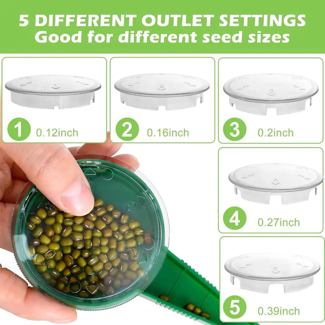 Kalsten | Plant dibber with 12-hole template – Easy even seed sowing