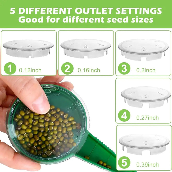 Kalsten | Plant dibber with 12-hole template – Easy even seed sowing