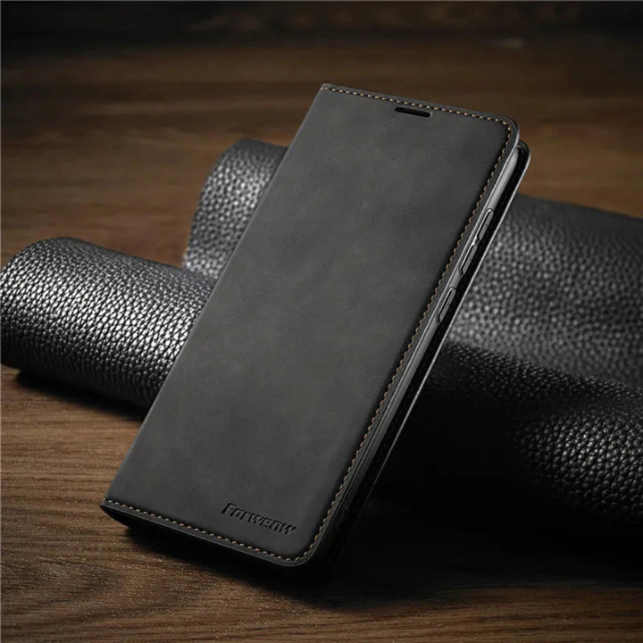 Leather Magnetic Phone Case Slim Shockproof Cover Kalsten