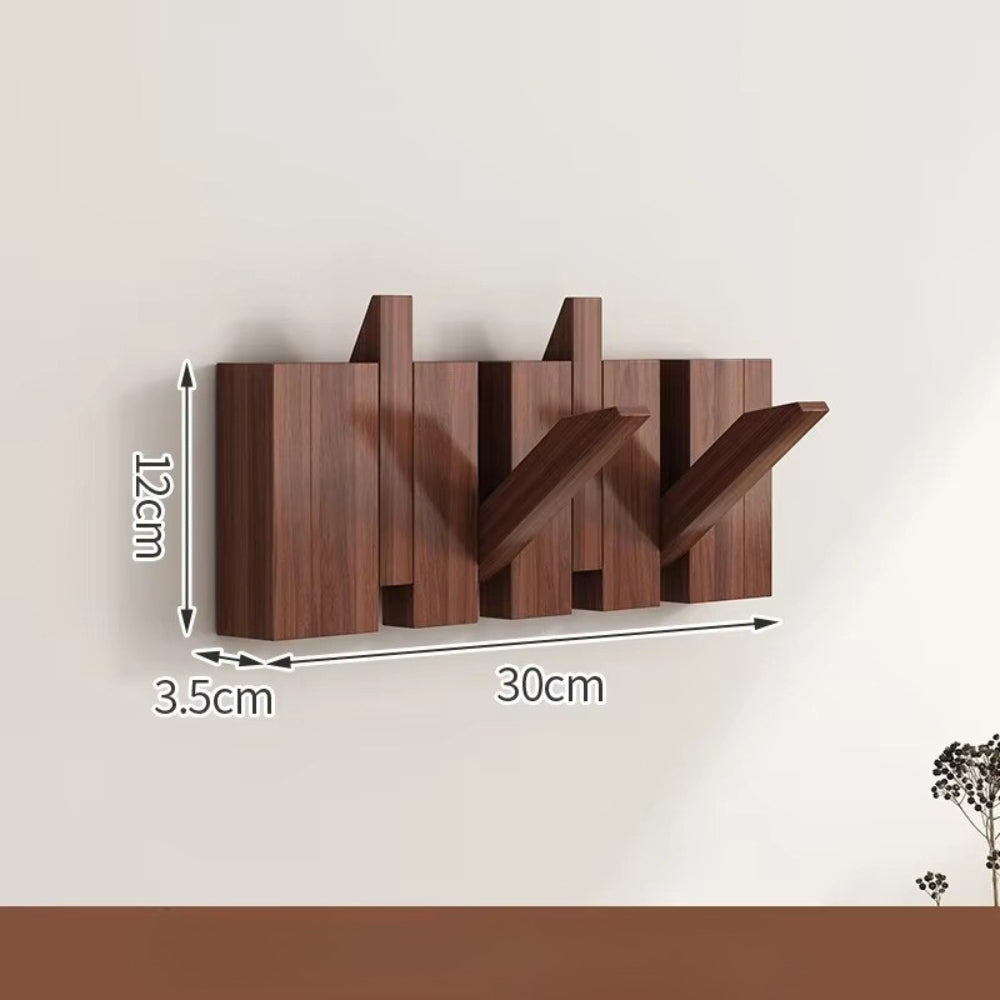 Kalsten | Piano Foldable Wooden Flip Hook Wall Rack