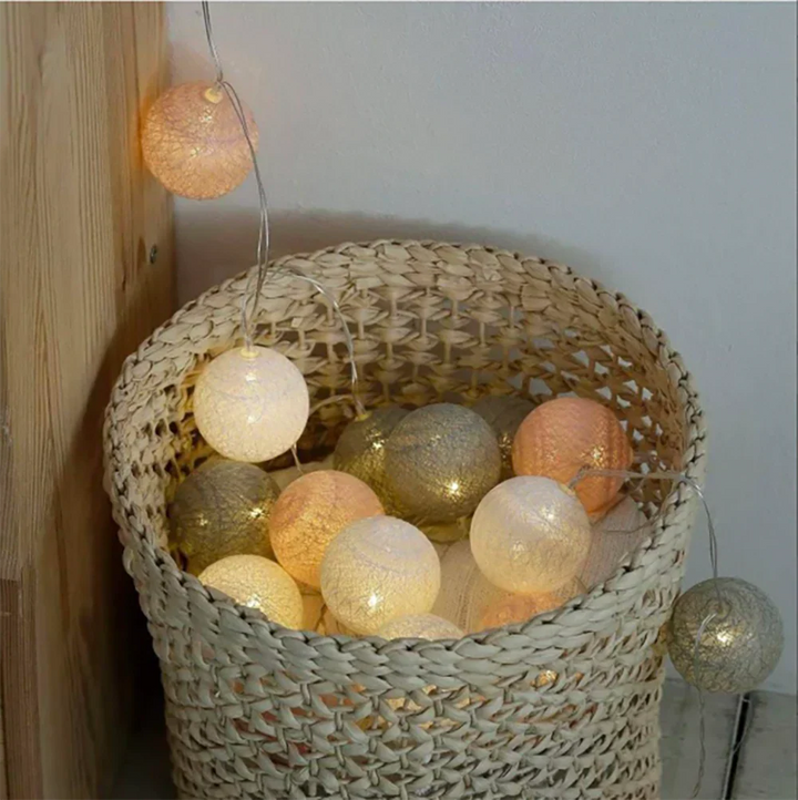 Kalsten | Cotton Ball Garland