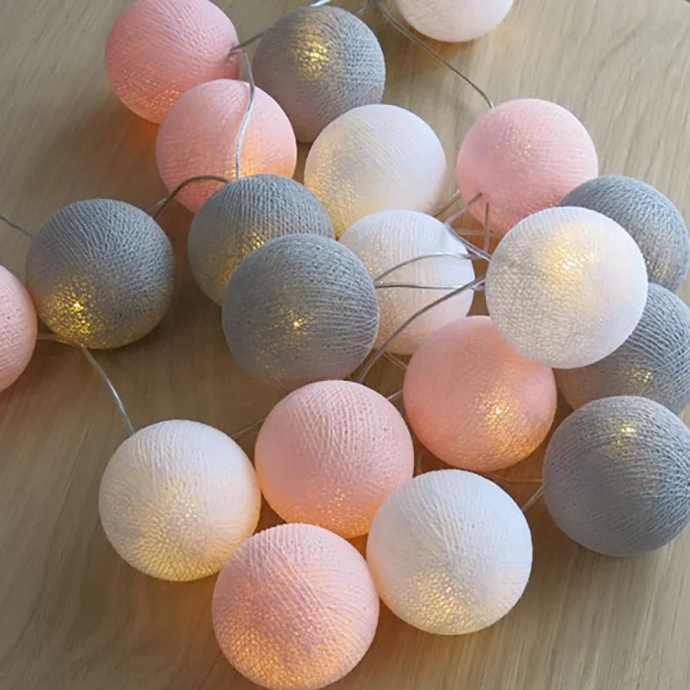 Kalsten | Cotton Ball Garland