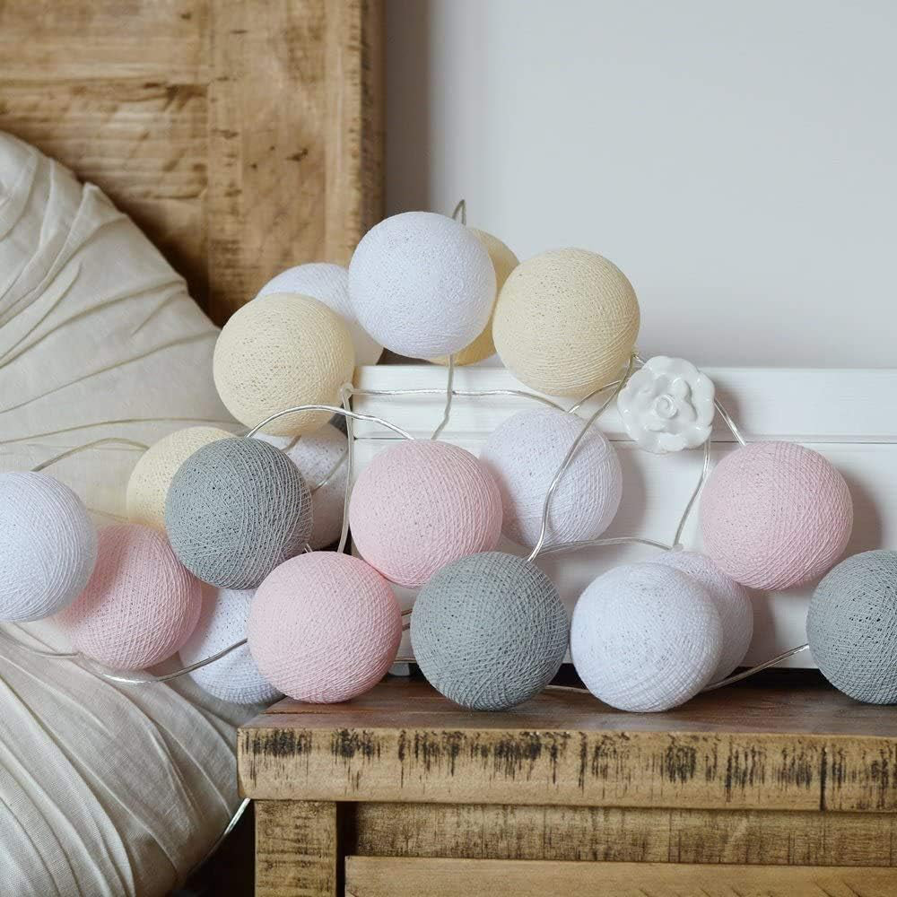 Kalsten | Cotton Ball Garland