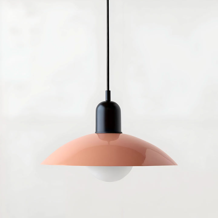 Kalsten | Modern Macaron Bauhaus Pendant Light – Iron Shade
