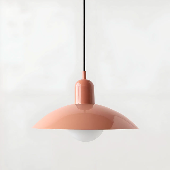 Kalsten | Modern Macaron Bauhaus Pendant Light – Iron Shade
