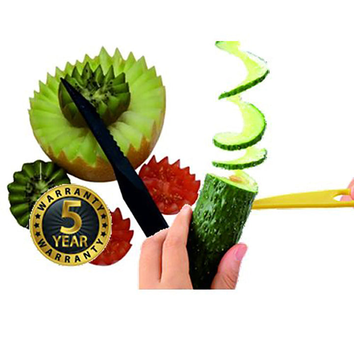 Kalsten | Piranha Spiral Cutter & V-Knife Combo