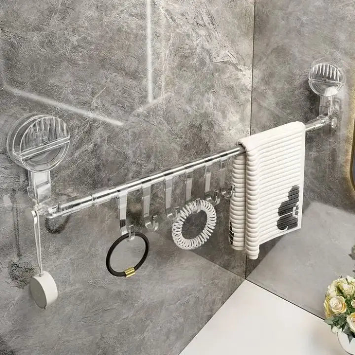 Kalsten | Towel holder with suction cup – No drilling, ready to use immediately