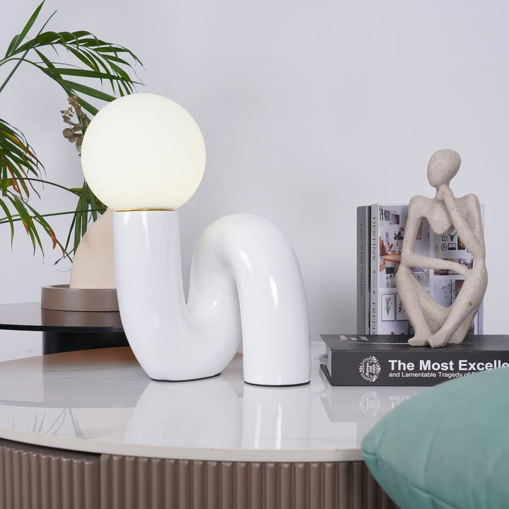 Playful N Shape Reading light Table Lamp | Kalsten