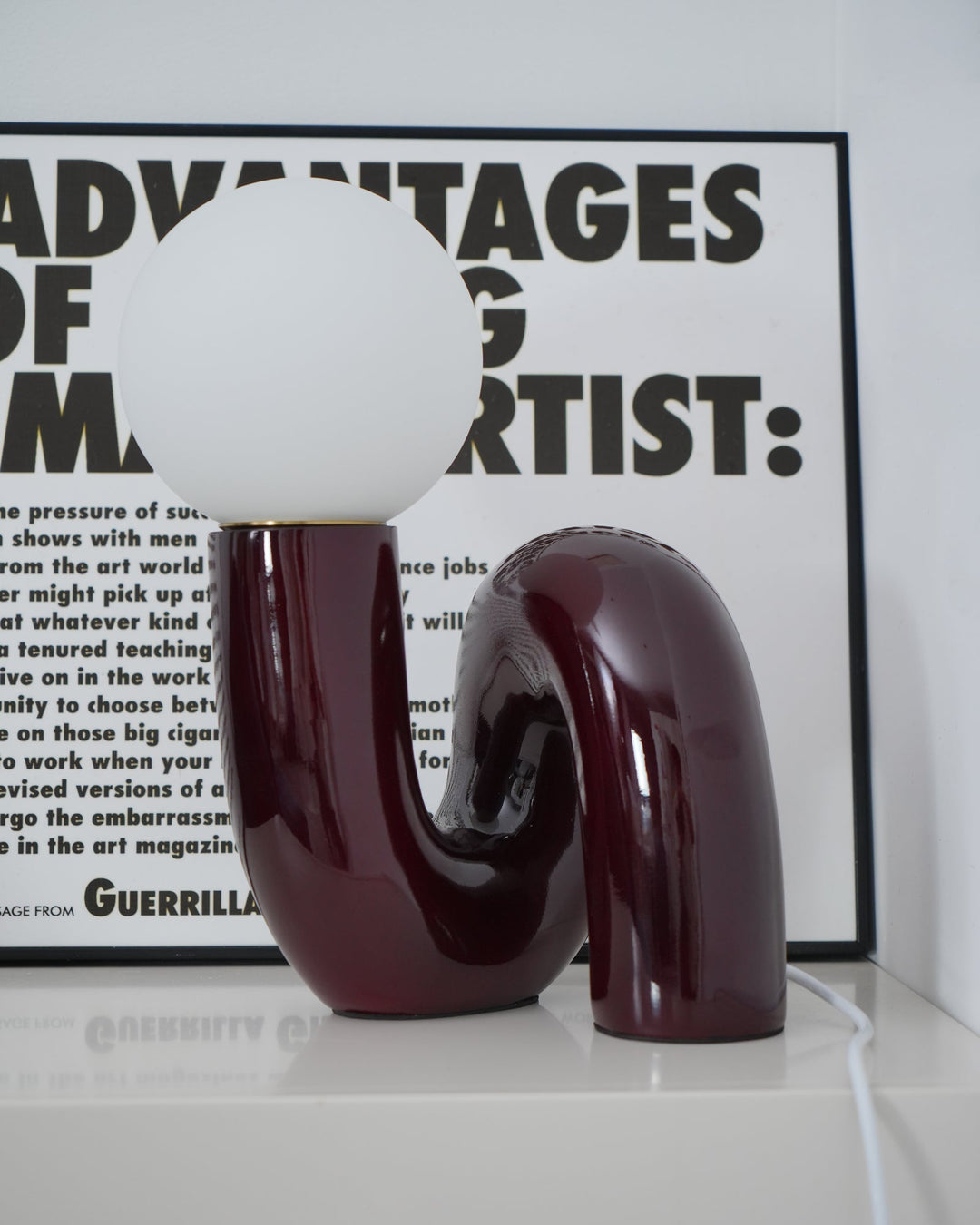 Playful N Shape Reading light Table Lamp | Kalsten