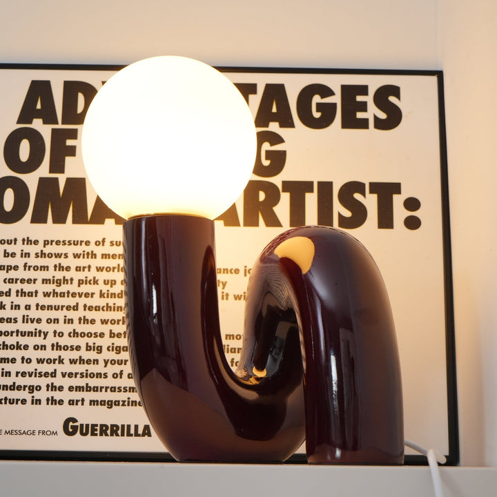 Playful N Shape Reading light Table Lamp | Kalsten