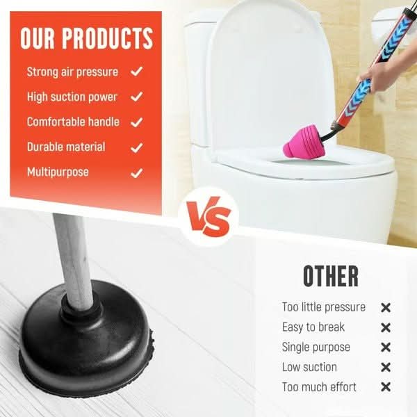 Kalsten | High-pressure toilet floc for quick clog removal