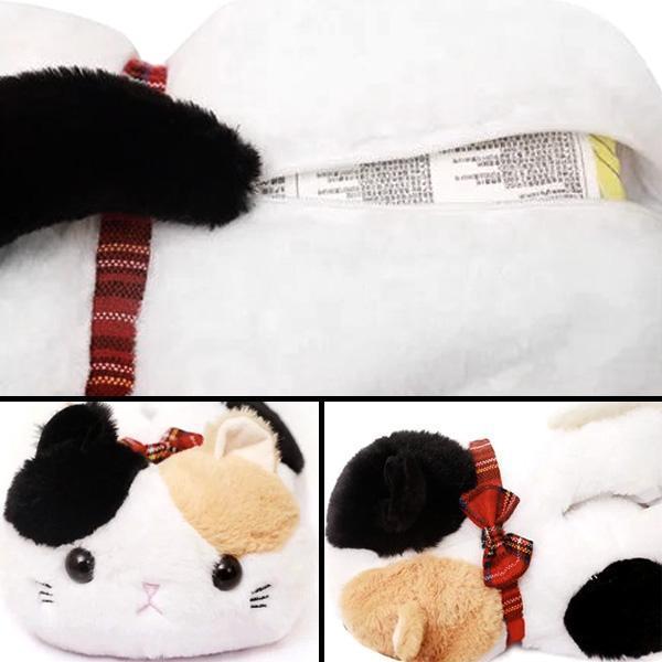 Plush Cat Tissue Box Cover | Kalsten