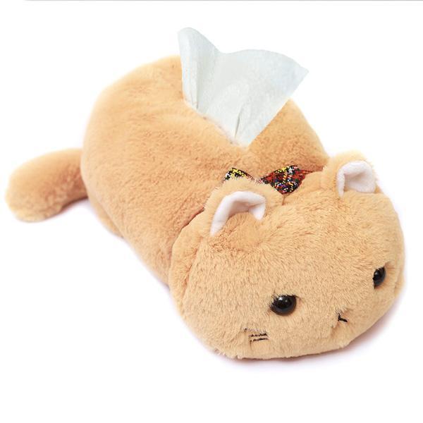 Plush Cat Tissue Box Cover | Kalsten