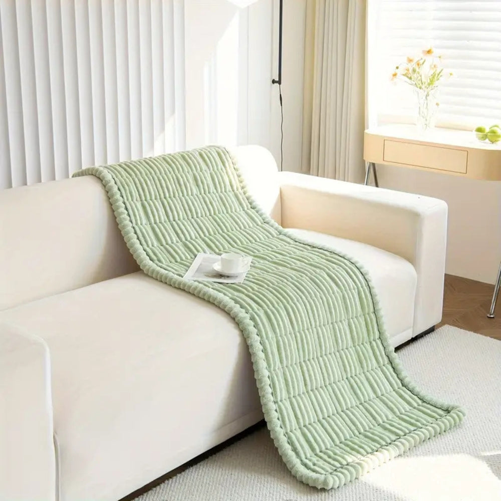 Plush Sofa Cushion Cover