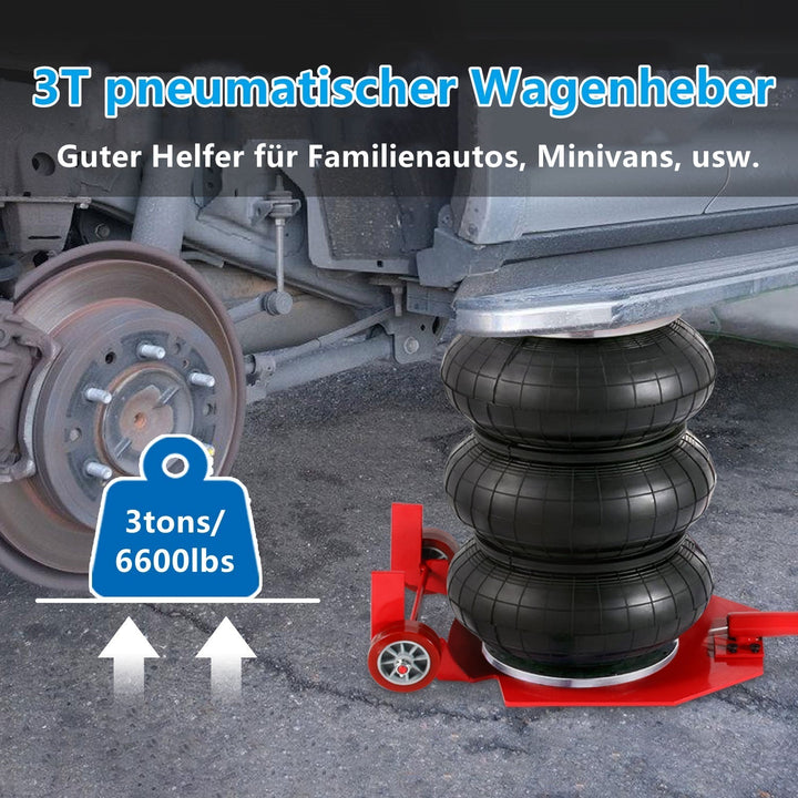3T Pneumatic Triple Bag Airjack | Kalsten