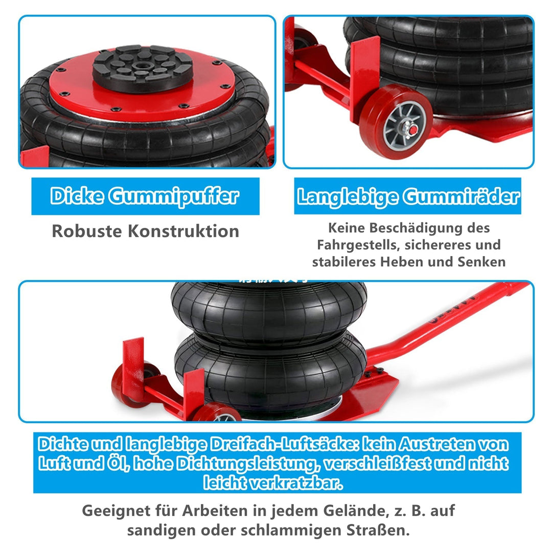 3T Pneumatic Triple Bag Airjack | Kalsten