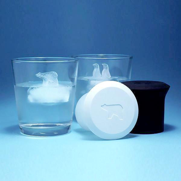 Polar Bear Penguin Ice Molds (Set of 2) | Kalsten