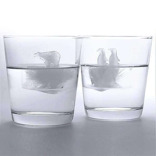 Polar Bear Penguin Ice Molds (Set of 2) | Kalsten