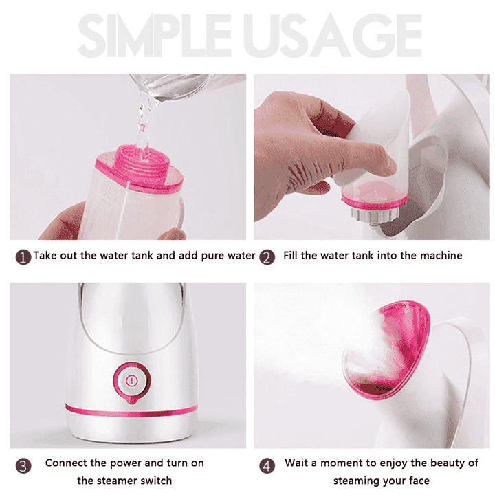 Portable Mini Facial Steamer | Kalsten