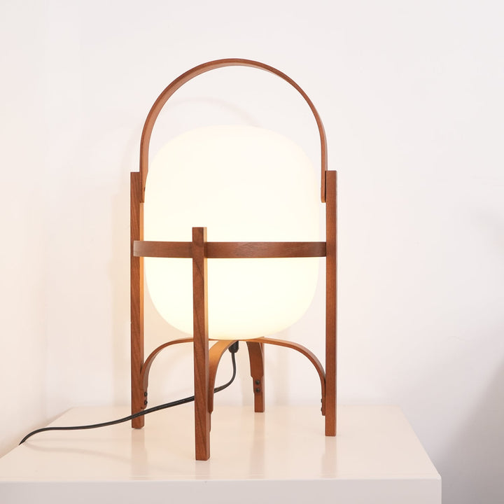 Portable Lantern Glass Portable lamp Table Lamp | Kalsten