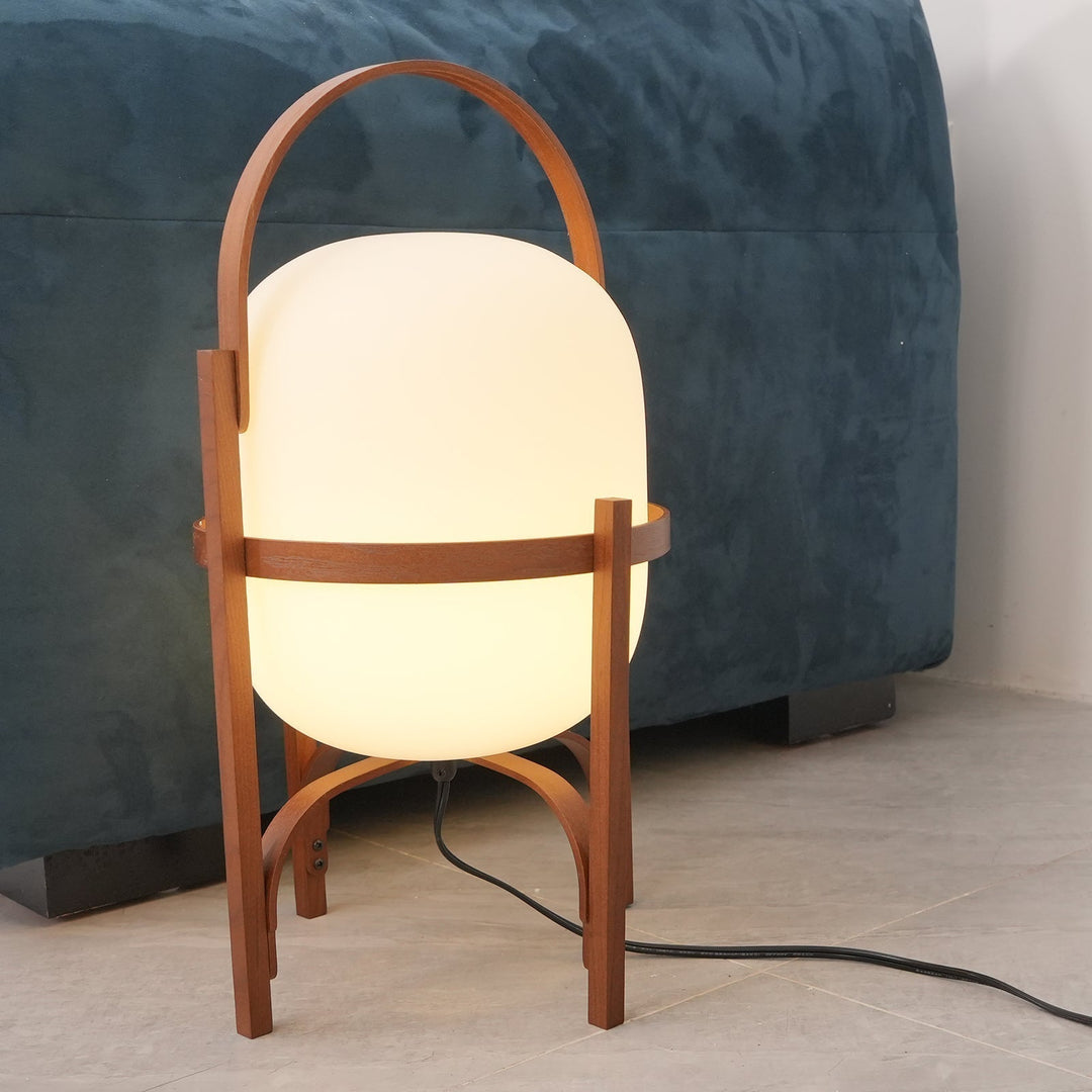 Portable Lantern Glass Portable lamp Table Lamp | Kalsten