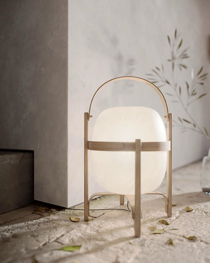 Portable Lantern Glass Portable lamp Table Lamp | Kalsten