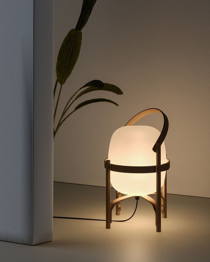 Portable Lantern Glass Portable lamp Table Lamp | Kalsten